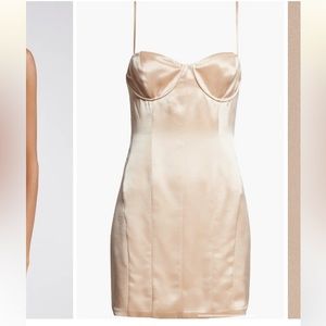 Satin Minidress